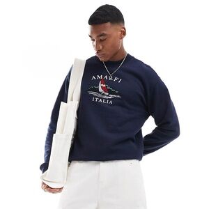 Hollister Crew Neck (Amalfi Italia) Sweatshirt